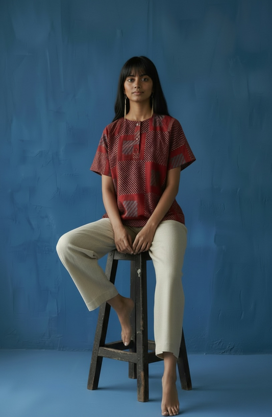 Vara Top (Deep Madder)