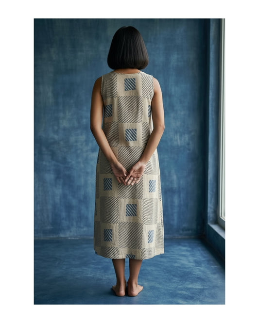 Vara A-line Dress (Ivory)