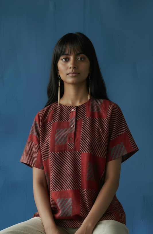 Vara Top (Deep Madder)