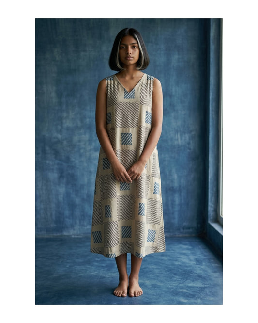 Vara A-line Dress (Ivory)